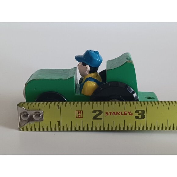 Tumble Tree Woods Green Wooden Tractor - Wood - Toys For Boys - Picture 11 of 12